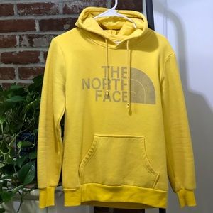Yellow North Face Hoodie